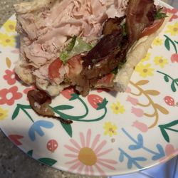 The California Way - Smoked spicy turkey sandwich