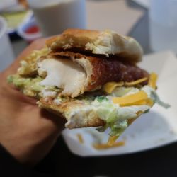 Culver's - Delicious cod sandwich, $6.69.