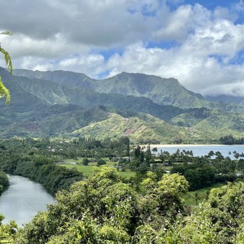 Nourish Hanalei - The view when you're ordering - Acai Bowls Near Me - Hanalei, Hawaii Nourish Hanalei - The view when you're ordering - Acai Bowls Near Me - Hanalei, Hawaii