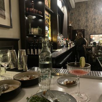 Sudova * Eastern European Kitchen - Devoured our food! This is the ambiance - Modern European Near Me - Cincinnati, Ohio