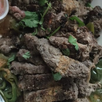 Chili's - Fajita Trio just fabulous! - Bars Near Me - Leesville, Louisiana