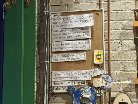 Fermentery Form by null