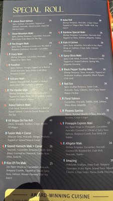 Menu photo 2 Karma Winchester, MA