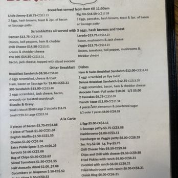 Big Jim's 395 Grill - Menu - Burgers Near Me - Vista, California