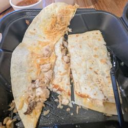 Símple Mexican Grill - That's how much chicken was on one of my "strips".