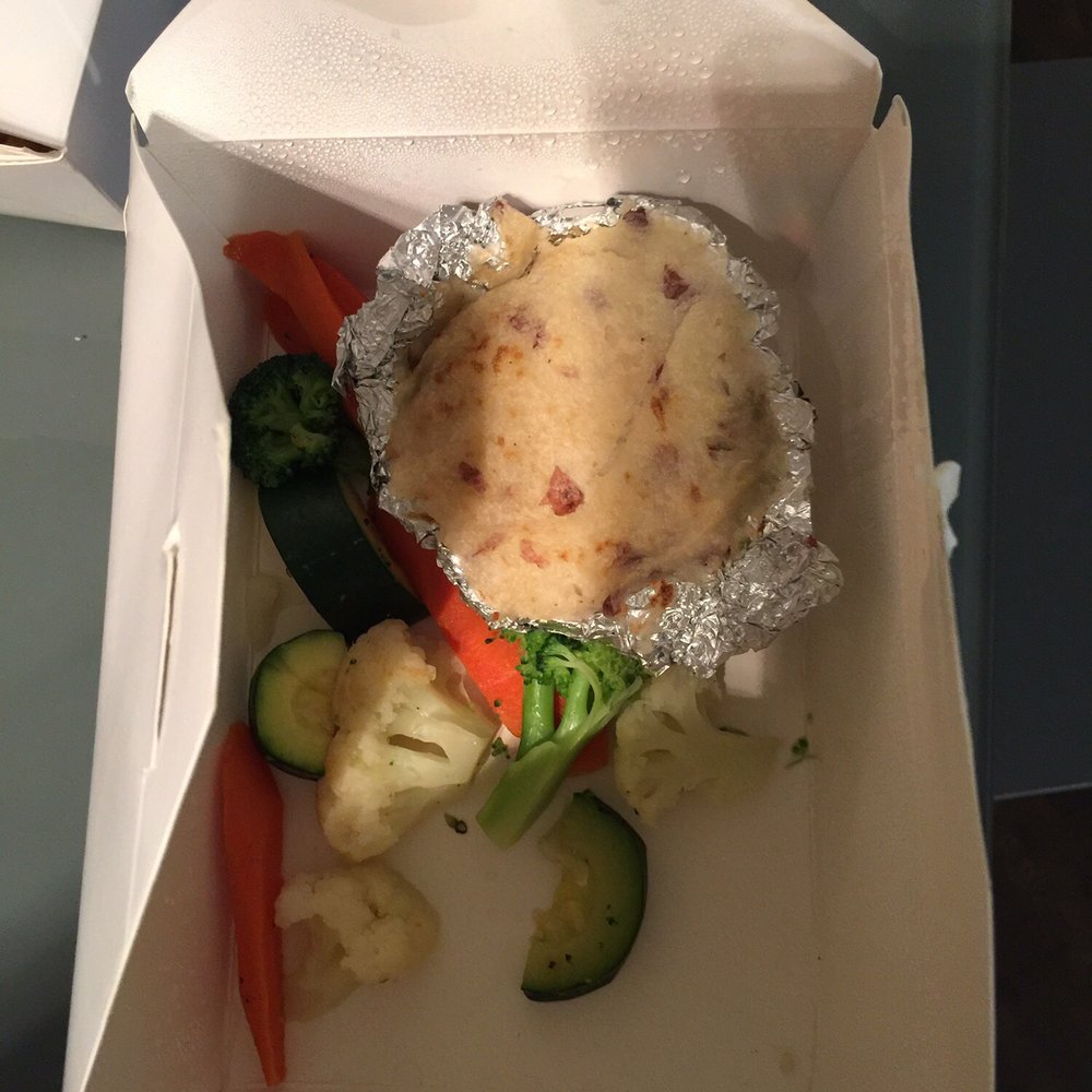 K C Branaghan's - The vegetables were thrown into the box and had no seasoning. This is the shepherd's pie, barely enough for an appetizer. - Irish Near Me - Long Beach, California K C Branaghan's - The vegetables were thrown into the box and had no seasoning. This is the shepherd's pie, barely enough for an appetizer. - Irish Near Me - Long Beach, California