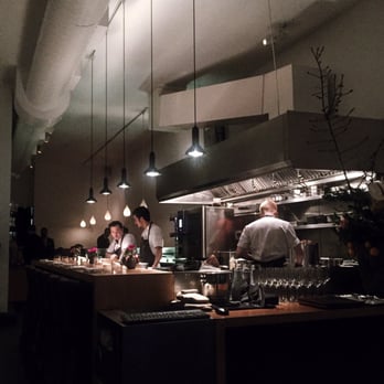 Commis - the open kitchen is so small. don't know how they do it all. - New American Near Me - Oakland, California