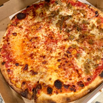 Classica Pizza - Large cheese with half eggplant - Pizza Near Me - Norwalk, Connecticut