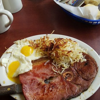 Barksdale's - Country ham, 2 sunny side up - Southern Near Me - Memphis, Tennessee Barksdale's - Country ham, 2 sunny side up - Southern Near Me - Memphis, Tennessee