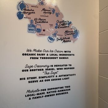 Sage Creamery - Ice Cream & Frozen Yogurt Near Me - Ewa Beach, Hawaii