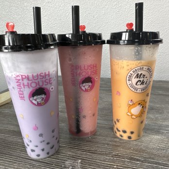Mr Chi Boba & Tea - Taro milk tea with boba, Strawberry slushy no boba, and Thai Ice Tea. - Bubble Tea Near Me - Wildomar, California Mr Chi Boba & Tea - Taro milk tea with boba, Strawberry slushy no boba, and Thai Ice Tea. - Bubble Tea Near Me - Wildomar, California