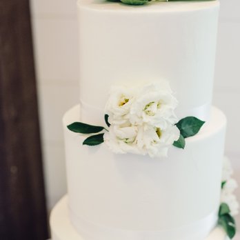 City Sweets - a three tiered white wedding cake - Bakeries Near Me - Peachtree City, Georgia City Sweets - a three tiered white wedding cake - Bakeries Near Me - Peachtree City, Georgia