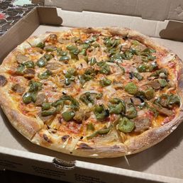 Vegan Fenway Pizza Vegan Fenway Pizza