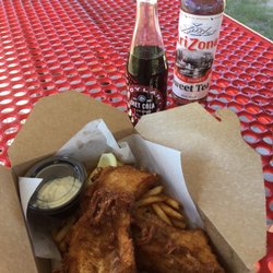 The Oracle Cook Shack - Chunky fish n chips on Fridays!