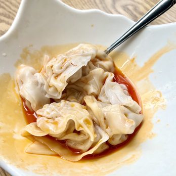 Chef Tan - X4. Wontons in Chili Oil - Szechuan Near Me - Jersey City, New Jersey Chef Tan - X4. Wontons in Chili Oil - Szechuan Near Me - Jersey City, New Jersey