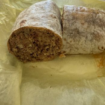 Curbgrill - Sausage and chorizo breakfast burrito . - Breakfast & Brunch Near Me - Montrose , California