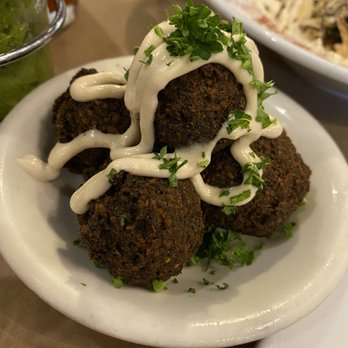 Oren's Hummus - Falafel side. - Mediterranean Near Me - Mountain View, California