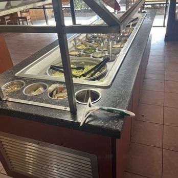 Mazzio's Pizza - squeegee on salad bar - Pizza Near Me - Madison, Mississippi Mazzio's Pizza - squeegee on salad bar - Pizza Near Me - Madison, Mississippi