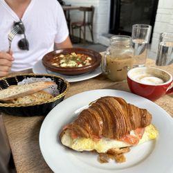 Cafe Tati - Shakshuka & Salmon Croissant