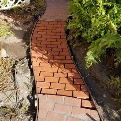 Jason's Maintenance and Handyman Services - Rebuilt Brick Walkway