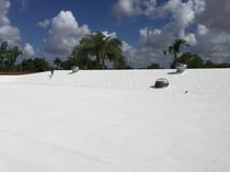 Slide of All Weather Insulated Roof Coating Services