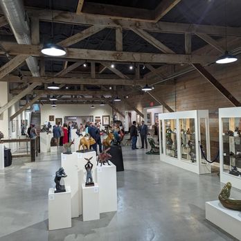 Found Fine Art - Large gallery interior - Art Galleries Near Me - Bastrop, Texas