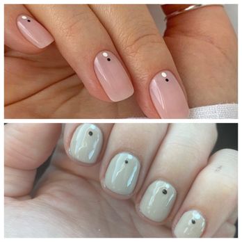 The Louvre Nail Spa - What I asked for vs what I got. It's okay, but dots were not done precisely like in the picture I showed - Nail Salons Near Me - Midland, Texas The Louvre Nail Spa - What I asked for vs what I got. It's okay, but dots were not done precisely like in the picture I showed - Nail Salons Near Me - Midland, Texas