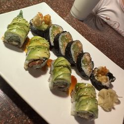 Zhuang's Garden - Green dragon, Shrimp Roll