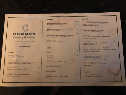 Menu photo 7 Common Pub Detroit, MI Menu photo 7 Common Pub Detroit, MI