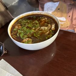 Southern Pho - Taste of Vietnam - Bun Bo Hue - very blend spicy thought noodles over cooked