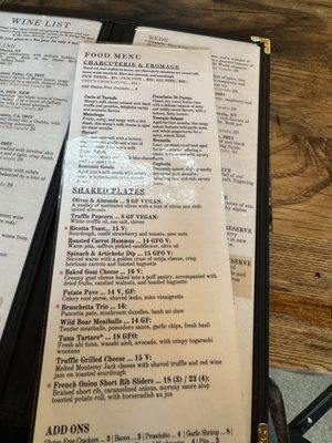 Menu photo 2 Bigsby's Folly Denver, CO