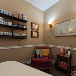 Golden Needle Health - View from treatment table.