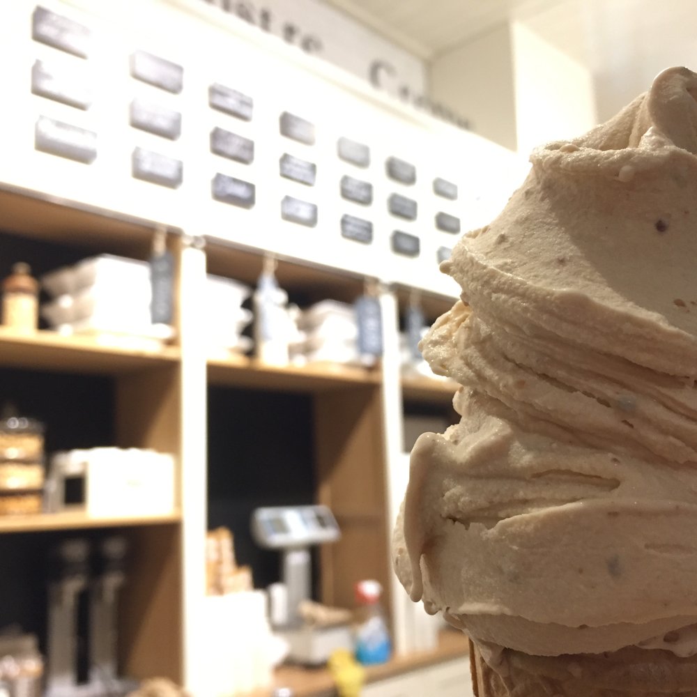 hazelnut gelato! hazelnut gelato!