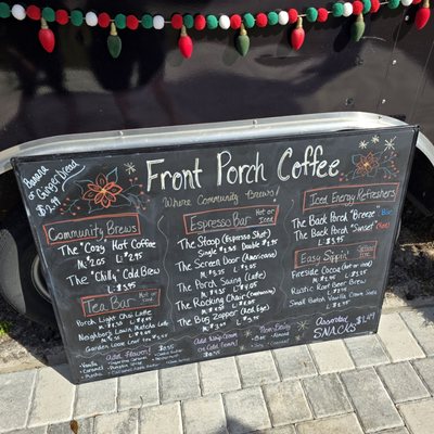 Menu photo 5 Front Porch Coffee Tampa, FL Menu photo 5 Front Porch Coffee Tampa, FL