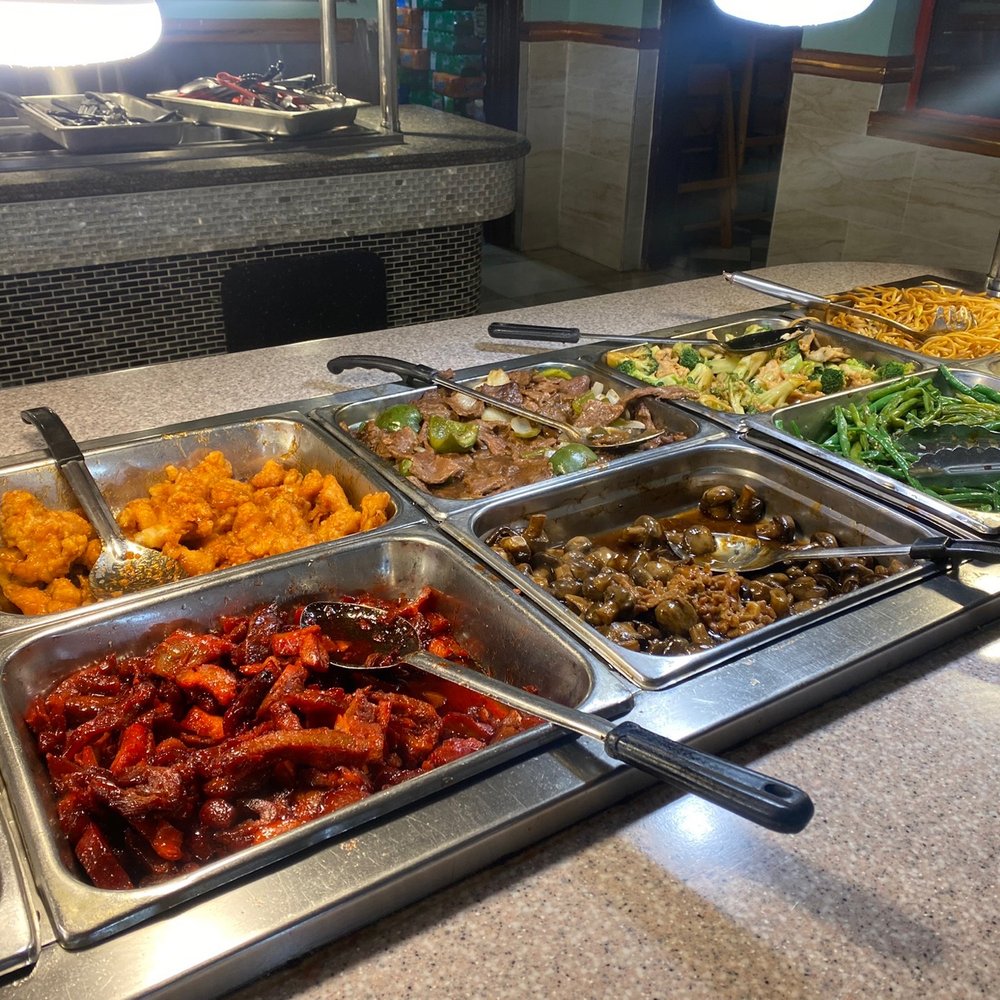Kingdom Buffet II - Orange, sesame, and some other chicken - Chinese Near Me - Boynton Beach, Florida
