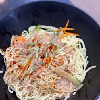 Yes Formosa - Cold Noodles (summer only) with chili oil @tiffhuangry - Taiwanese Near Me - Duluth, Georgia