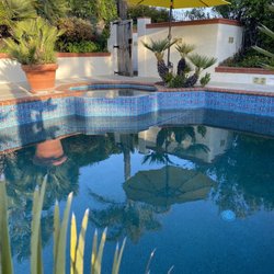 NP Pool Tile Cleaning - AFTER: Picture perfect pool