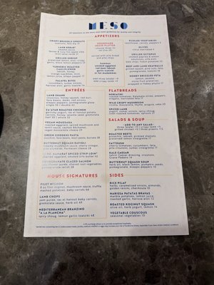 Menu photo 4 Meso Modern Mediterranean San Jose, CA Menu photo 4 Meso Modern Mediterranean San Jose, CA