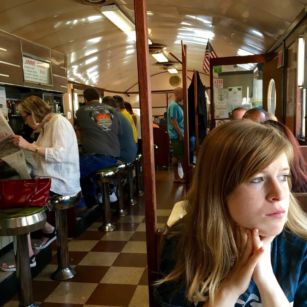 Modern Diner - Inside of the classic, authentic diner. Clean as a whistle. - Diners Near Me - Pawtucket, Rhode Island Modern Diner - Inside of the classic, authentic diner. Clean as a whistle. - Diners Near Me - Pawtucket, Rhode Island