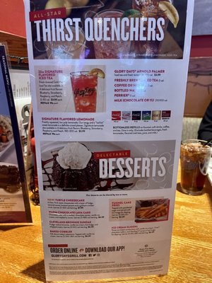 Menu photo 6 Glory Days Grill Centreville, VA