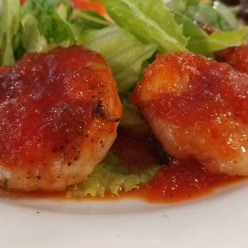 Centro - The Italian barbecue sauce is great on the wrapped shrimp. Prosciutto is subtle! - New American Near Me - Des Moines, Iowa Centro - The Italian barbecue sauce is great on the wrapped shrimp. Prosciutto is subtle! - New American Near Me - Des Moines, Iowa