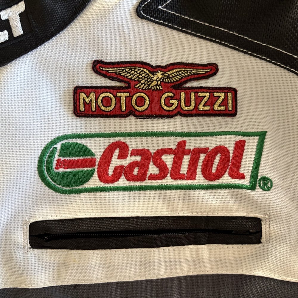 Anthony's Leatherworks - Moto Guzzi patch added. - Sewing & Alterations Near Me - Corona Del Mar, California Anthony's Leatherworks - Moto Guzzi patch added. - Sewing & Alterations Near Me - Corona Del Mar, California
