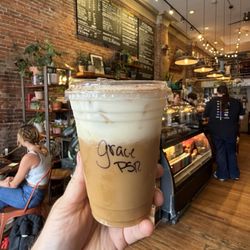 Delanie's Coffee - 16 OZ Pumpkin Spice Roll Latte