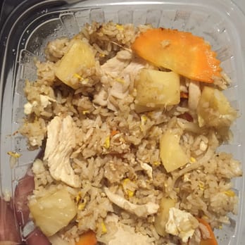 Rice Thai Cafe - Tasteless pineapple fried rice. A terrible rushed job! - Thai Near Me - Chicago, Illinois