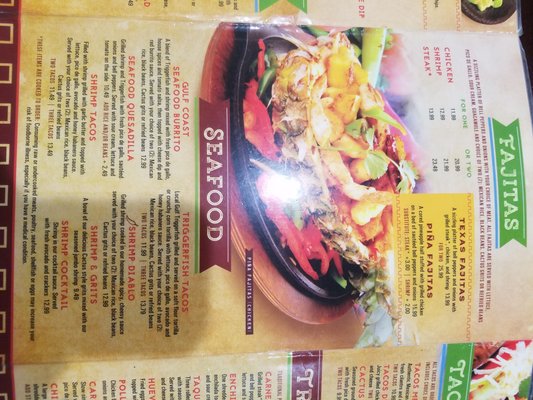 Menu photo 2 Cactus Cantina Perdido Beach Blvd Orange Beach, AL