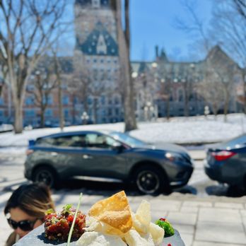 Bistro 1640 - Tuna tartare was excellent - French Near Me - Quebec City, Quebec