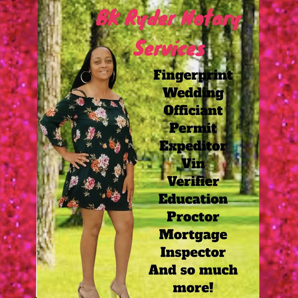 BK RYDER NOTARY SERVICES Request a Quote West Palm Beach, Florida