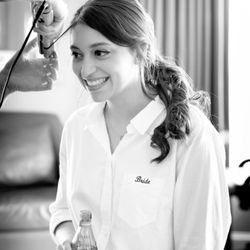 4 Seasons Embroidery - Normal white shirt transformed into a special Bride shirt by 4 Seasons Embroidery!