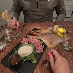 Miramare Italiano - Burrata and prosciutto