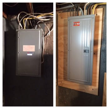 Brady & Son Electric - 200 Amp Panels before and after - Electricians Near Me Brady & Son Electric - 200 Amp Panels before and after - Electricians Near Me